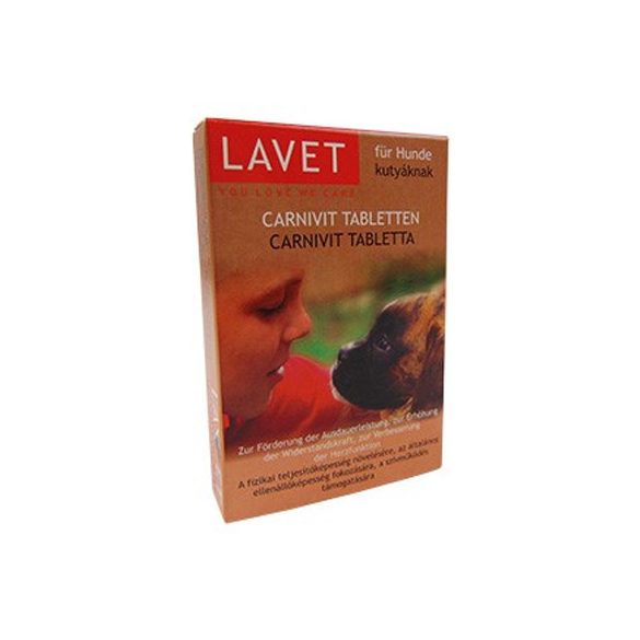 Lavet CARNVIT vitamin Kutyáknak 50db  2024.07.31
