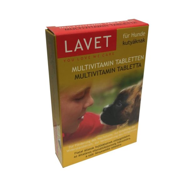 Lavet Multivitamin Tabletta Kutyáknak 50db