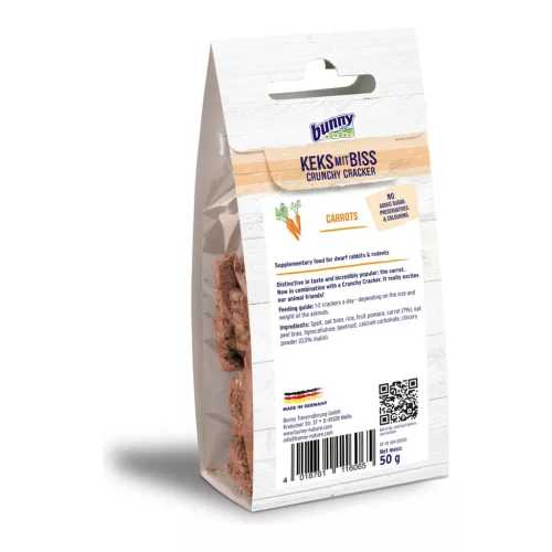 bunnyNature Crunchy Cracker répás jutalomfalat 50 g