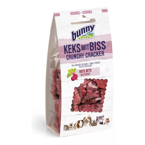 bunnyNature Crunchy Cracker céklás jutalomfalat 50 g