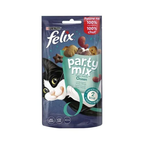FELIX PARTY MIX Ocean macska jutalomfalat 60g