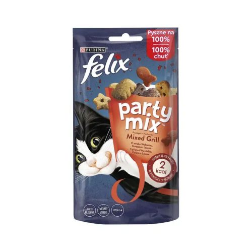 FELIX PARTY MIX Grill macska jutalomfalat 60g
