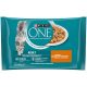 PURINA ONE Felnőtt macska alutasak - csirke 4 x 85g