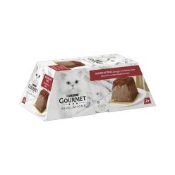 GOURMET Revelations Felnőtt macska tálca - marha 2 x 57g
