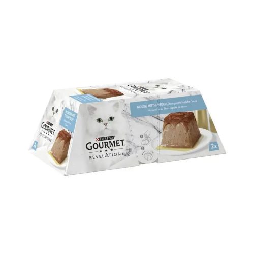 GOURMET Revelations Felnőtt macska tálca - tonhal 2 x 57g
