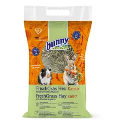 bunnyNature FreshGrass Hay with Carrot 500g