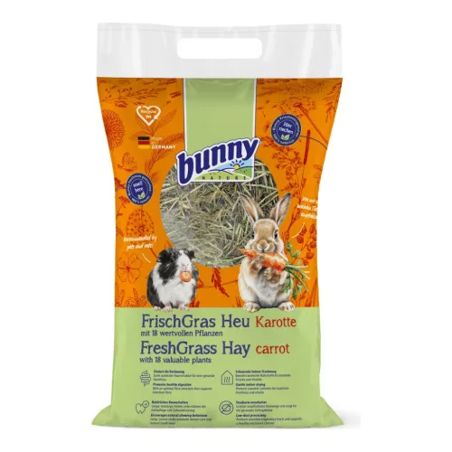 bunnyNature FreshGrass széna répával 500 g