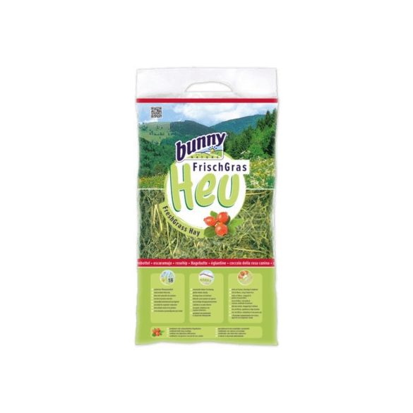 bunnyNature FreshGrass Hay with Rosehip 500g