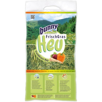 bunnyNature FreshGrass Hay with Vegetable 500g