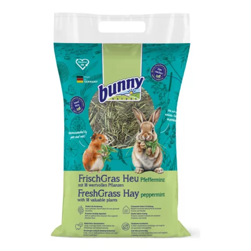 bunnyNature FreshGrass széna mentával 500 g