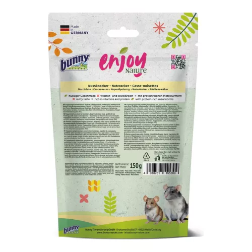 bunnyNature EnjoyNature Nutcracker diós jutalomfalat 150 g