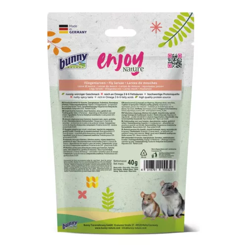 bunnyNature EnjoyNature légylárva jutalomfalat 40 g