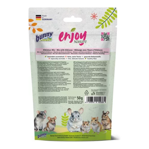 bunnyNature EnjoyNature hibiszkuszos jutalomfalat 50 g