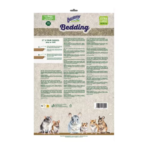 bunnyNature kendermatrac EXTRA LARGE 120 × 50 cm