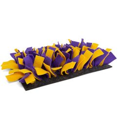   bunnyNature bunnyInteractive Snufflemat Felt (purple/yellow) 15x28cm