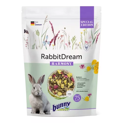 bunnyNature RabbitDream Harmony felnőtt nyúltáp 1,5 kg