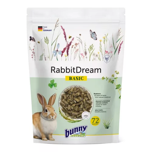 bunnyNature RabbitDream Basic felnőtt nyúltáp 1,5 kg