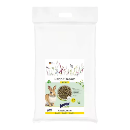 bunnyNature RabbitDream Basic felnőtt nyúltáp 4 kg