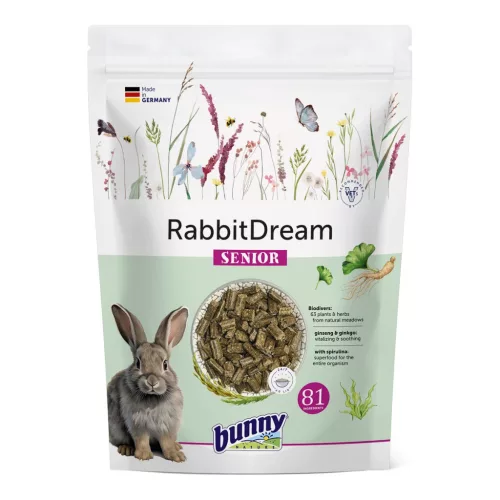bunnyNature RabbitDream Senior idős nyúltáp 1,5 kg