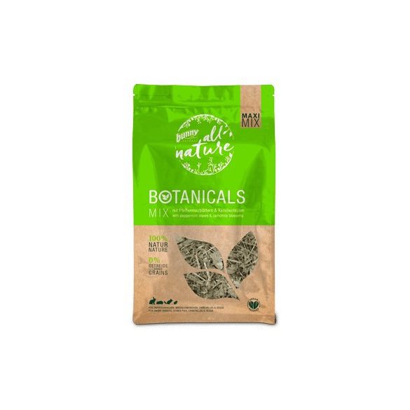 bunnyNature »all nature« BOTANICALS Mix with peppermint leaves & camomile blossoms 400g 