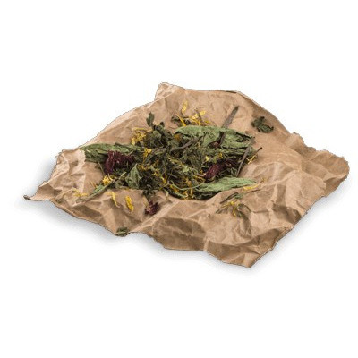 bunnyNature »all nature« BOTANICALS Mix with hibiscus blossoms & parsley stemps 150g