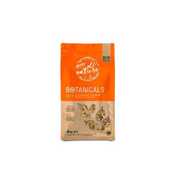 bunnyNature »all nature« BOTANICALS Mix with daisies & red clover flowers 120g