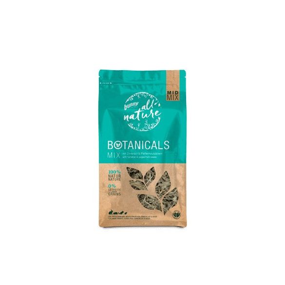 bunnyNature »all nature« BOTANICALS Mix with horsetail & peppermint leaves 120g