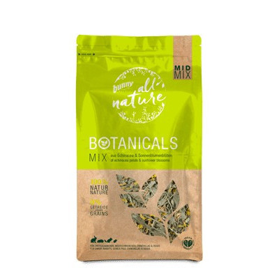 bunnyNature »all nature« BOTANICALS Mix of echinacea petals & sunflower blossoms 140g