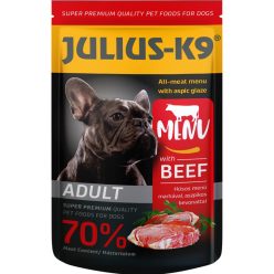 JULIUS-K9 Adult Beef alutasokos eledel 125g - Kifutó