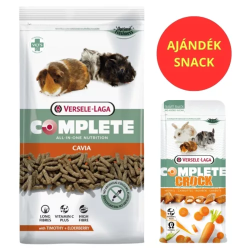 Versele-Laga Complete Cavia felnőtt tengerimalac táp 1,75 kg + répás crock