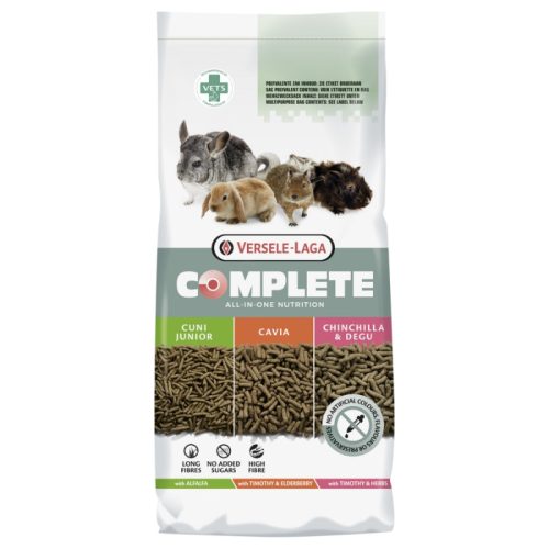 Versele-Laga Complete Chinchilla & Degu 8kg - Közeli lejárat 2026.01.17