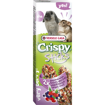 Versele-Laga Crispy Sticks Erdei Gyümölcsökkel 2×55g