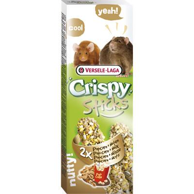 Versele-Laga Crispy Sticks Pattogatott Kukoricával és Mogyoróval 2×55g
