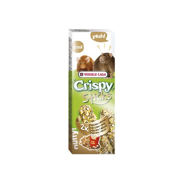 Versele-Laga Crispy Sticks Pattogatott Kukoricával és Mogyoróval 2×55g