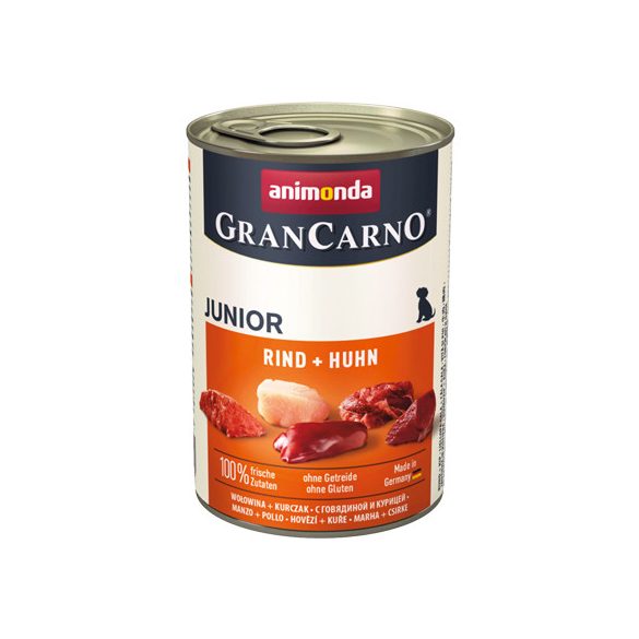 GranCarno Junior Marha + Csirke 400g 