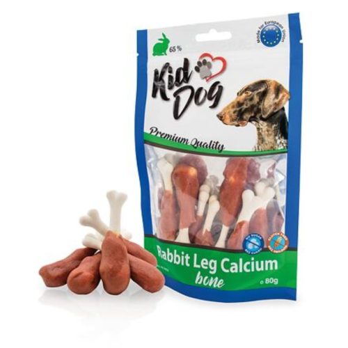 KID DOG nyúlhús kálciumos csonton 80g