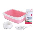 Savic Iriz Kit Starter alomtálca rózsaszín 42x31x12,5cm