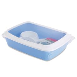 Savic Iriz Kit Starter alomtálca babakék 42x31x12,5cm