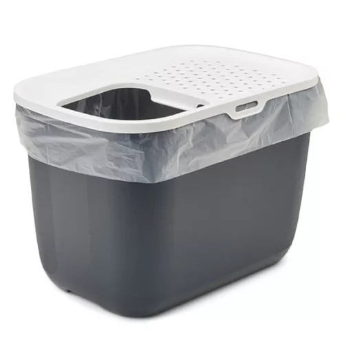 Savic Hop In Wc fehér-antracit 58,5x39x39,5cm