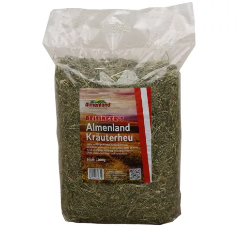 Almenland Kräuterheu gyógynövényes széna 1 kg - 2. kaszálás