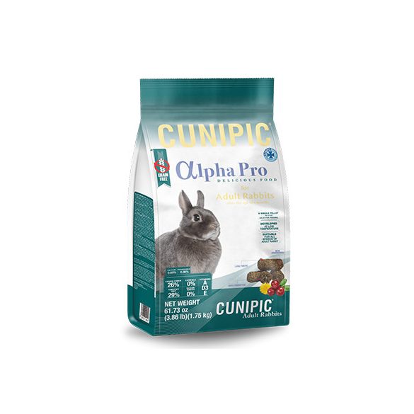 CUNIPIC Alpha Pro adult rabbit 500g