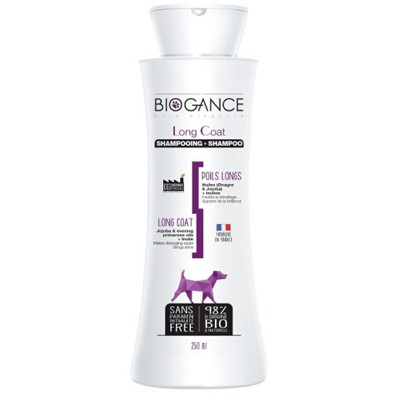 Biogance Long Coat Sampon Hosszú Szőrre 250ml