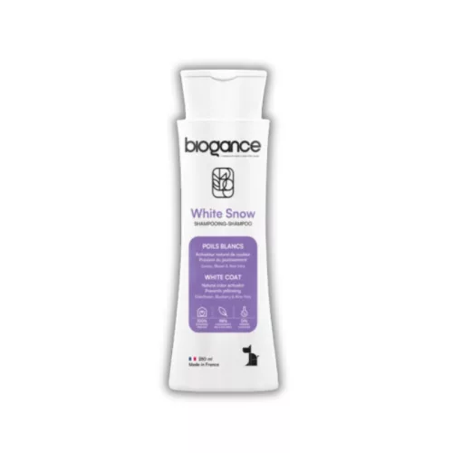 Biogance White Snow Sampon Fehér Szőrre 250ml