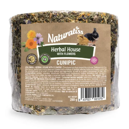 CUNIPIC Naturaliss Kicsi gyógynövényház 280g