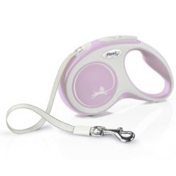 Flexi New Comfort S Rózsa Szalagos 5m - Kifutó