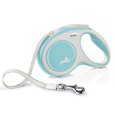 Flexi New Comfort M Világoskék Szalagos 5m - Kifutó