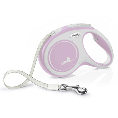 Flexi New Comfort M Pink Szalagos 5m - Kifutó