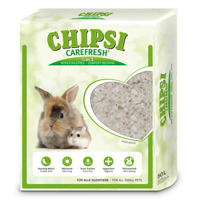 Chipsi Carefresh Pure White 50l