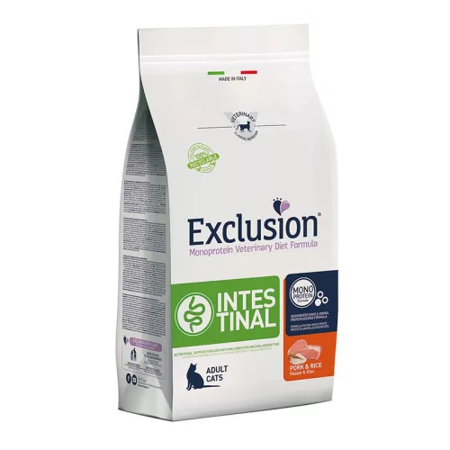 Exclusion Intestinal Cat Adult Pork&Rice 1,5kg
