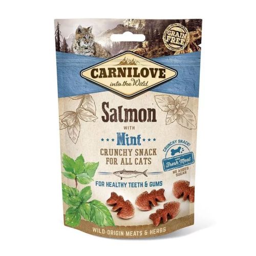 CarniLove Cat Crunchy Snack lazaccal és mentával 50g